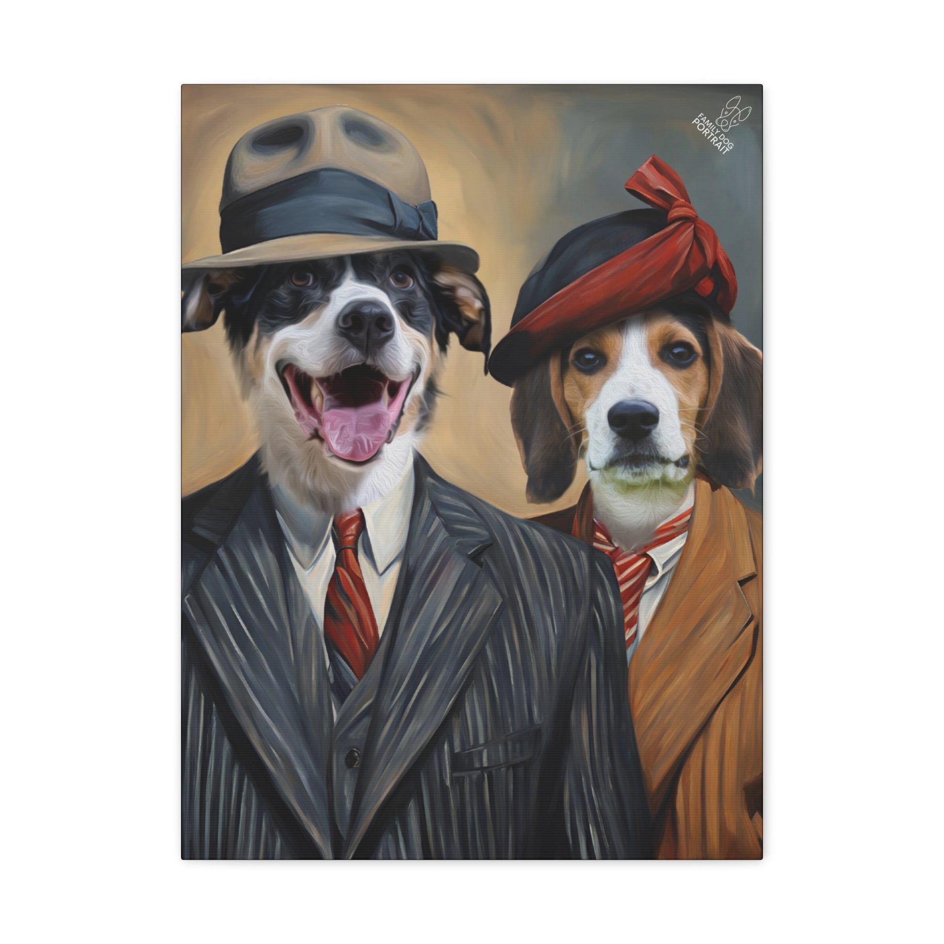 DogPortrait-Bonnie_Clyde-Front