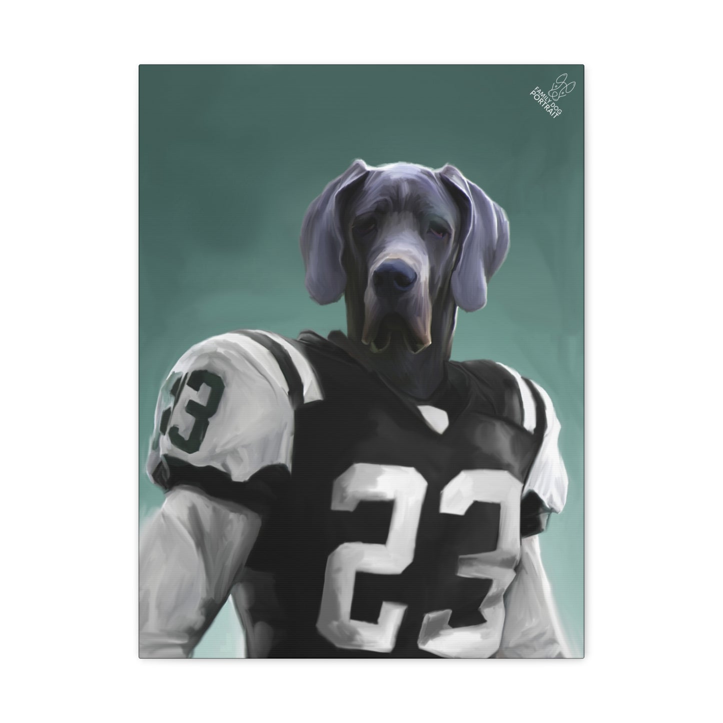 DogPortrait-FootballPlayer_Black_-Front