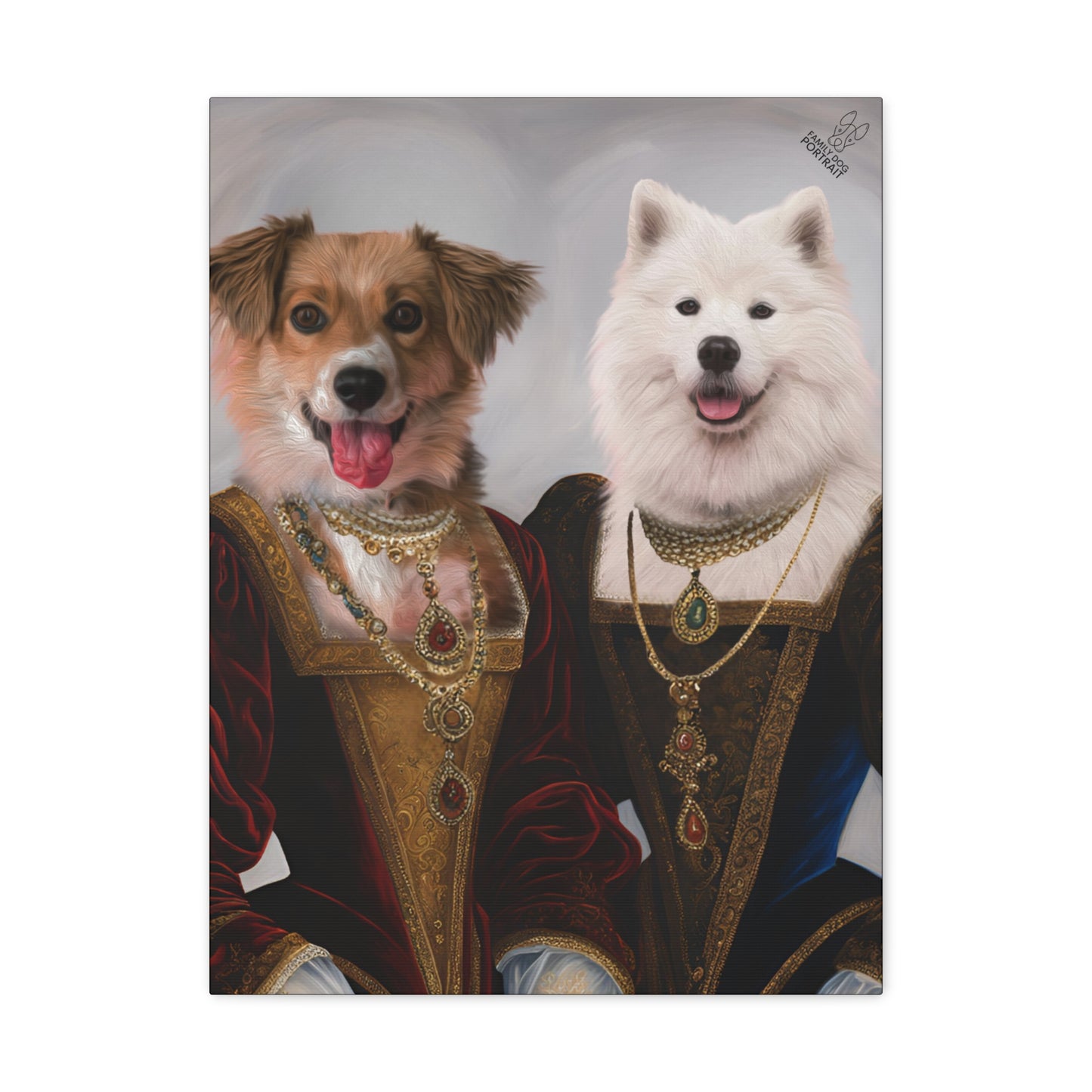 DogPortrait-RenaissanceSisters-Front