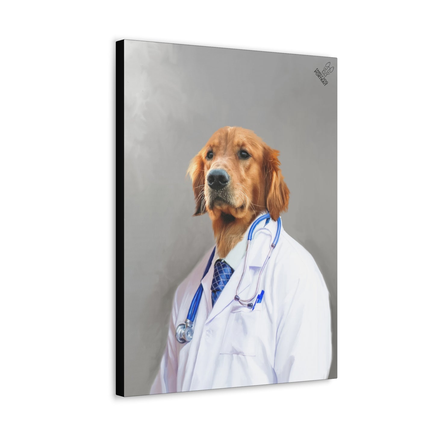 DogPortrait-TheDoctor_Male_-Side