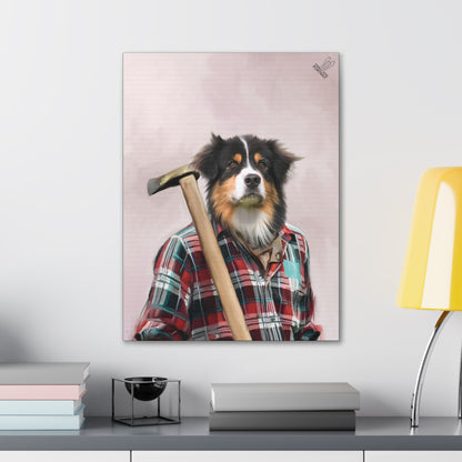 Dog Portrait - The Lumberjack