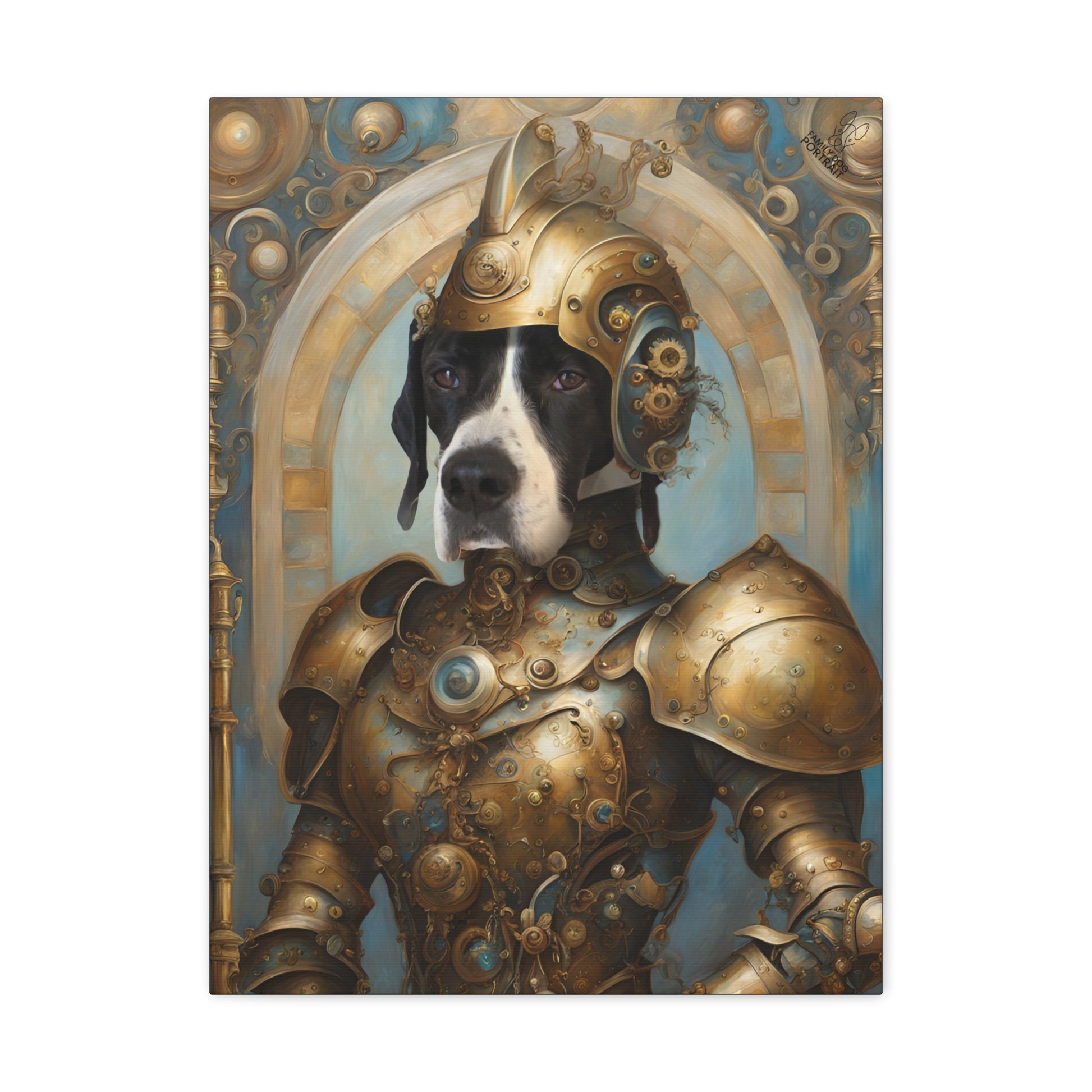 DogPortrait-TheMechKnight_Female_-Front